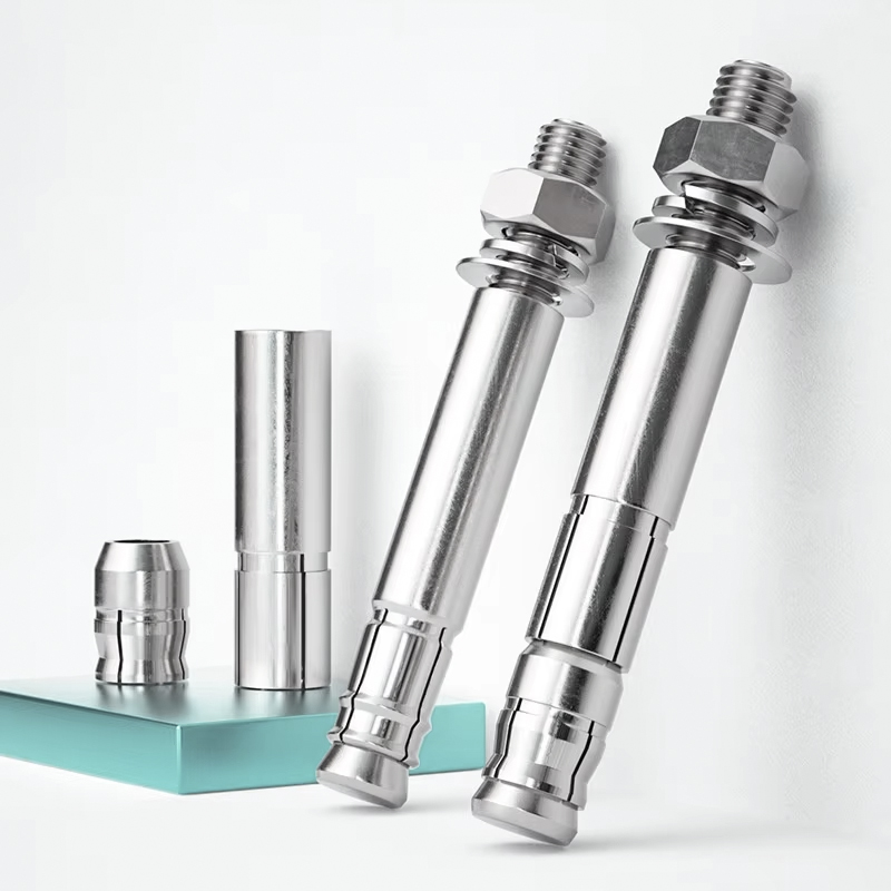 High Strength 304/316 Stainless Steel Rear Mechanical Anchor Bolt Secondary Anchor Single/Double Pipe Expansion Bolt