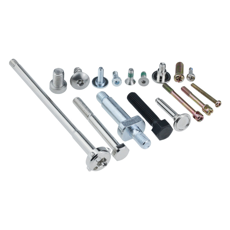 JeaSnn China Supplier Custom Made Carbon Steel with Nickel Plating Bolt and Nut, Customized Flat Head Hex Shoulder Screws