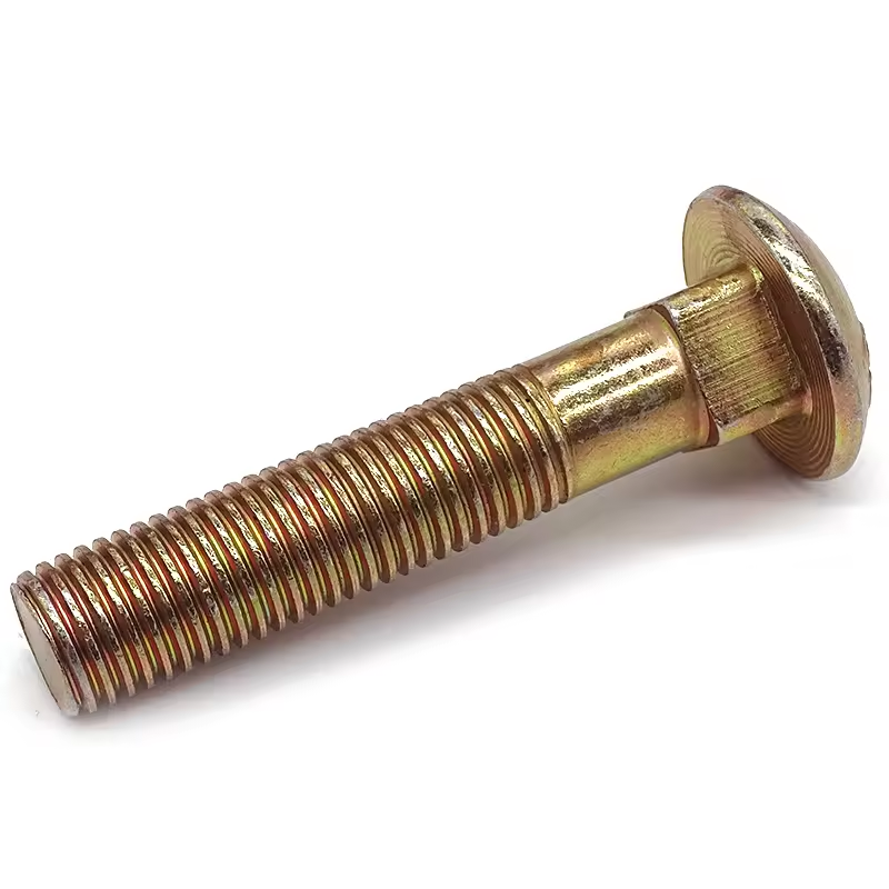 China Manufacturer's M10 M12 M18 M20 A2-70 Stainless Steel Carbon Steel Square Neck Carriage Bolt Plain Finish DIN 603 Standard