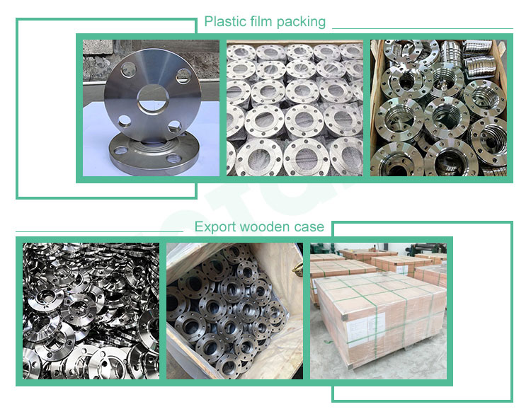 ANSI DIN Stainless Steel 304 316L Blind Flange Packaging and Delivery