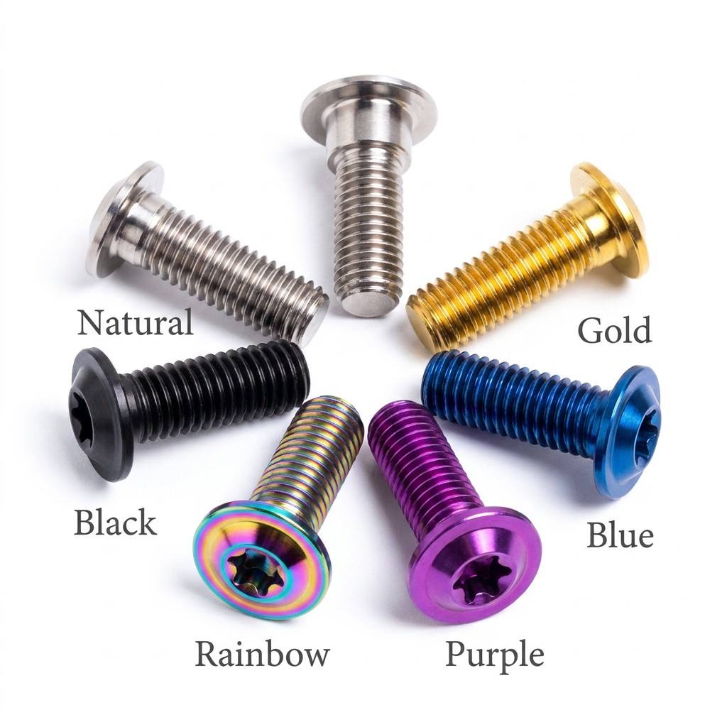 Custom CNC Titanium Fasteners GR5 Aerospace Grade Titanium Bolts for Racing &amp; Industrial Use - OEM/ODM Wholesale Solutions