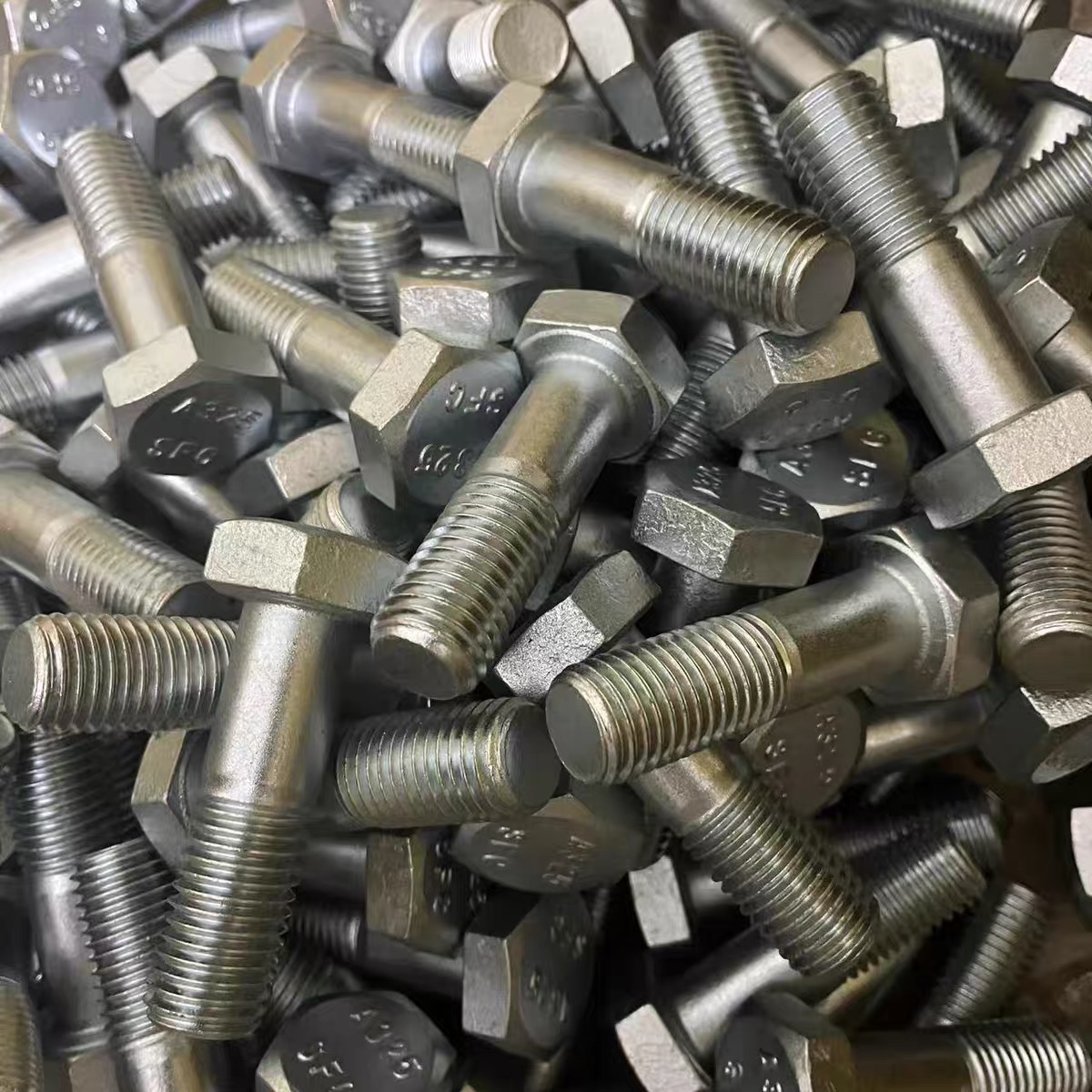 Wholesale Carbon Steel Grade 10.9 ASTM A325/A490 Heavy Hex Bolts 3/4*100 &amp; Nuts HDG