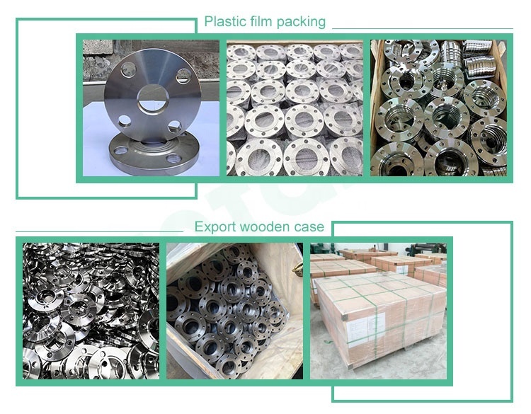 DIN ANSI 150LB PN16 Pipe Stainless Steel 304 316 316L Forged Plate Carbon Steel Flanges