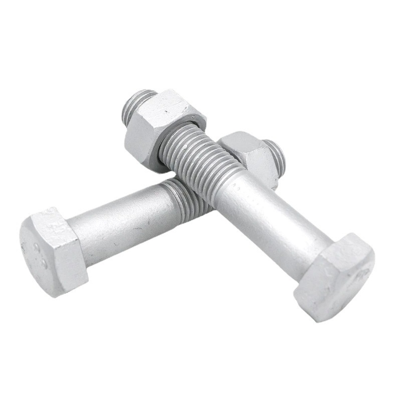 High-quality, Cost-effective and High-strength Steel Astm A325m A490 Inch Hdg Hexagon Bolt for Tower.