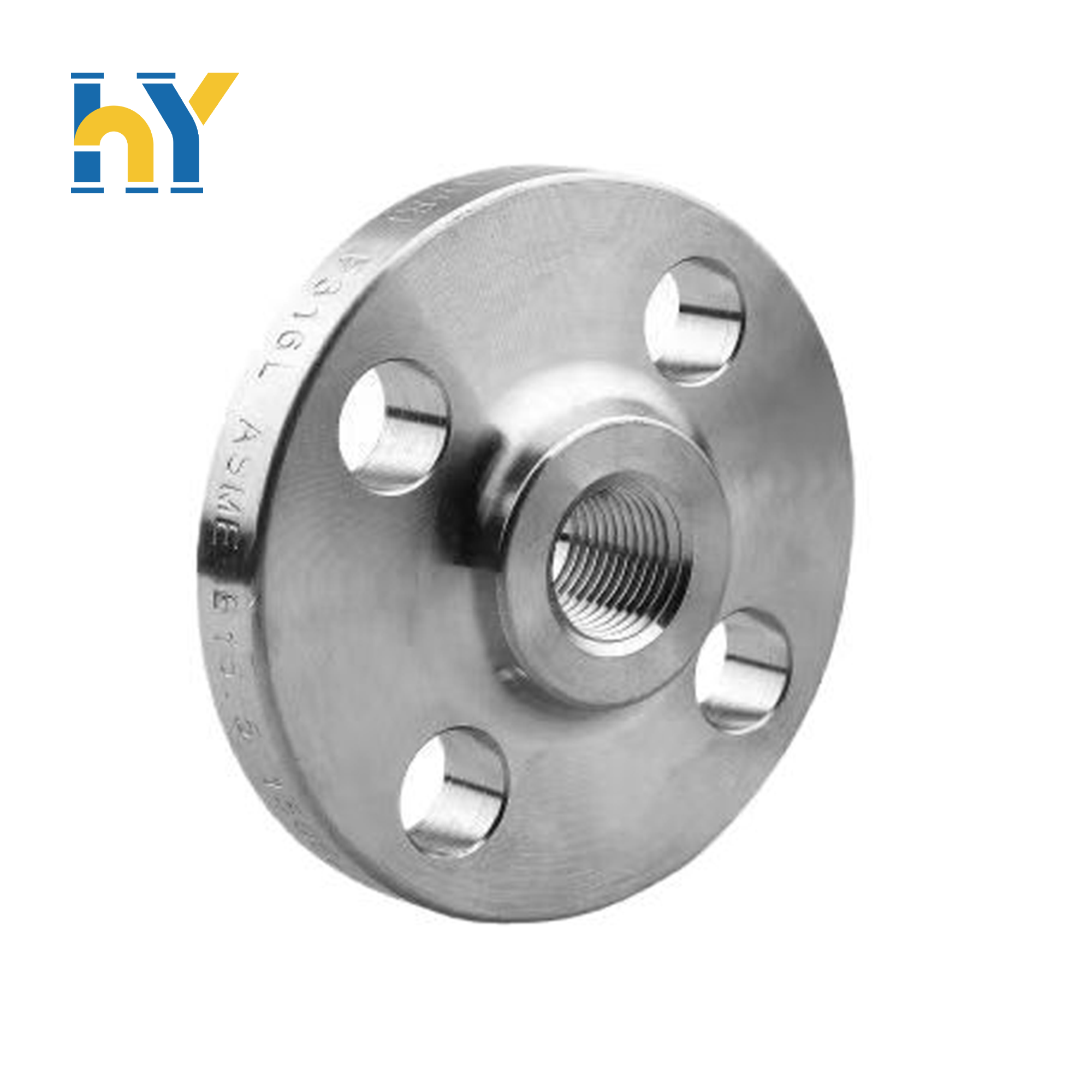 Large Diameter ANSI/DIN/BS/EN/ASME Threaded Flanges Carbon Steel/Stainless Steel/Alloy Steel 150#-2500# Pressure Customizable