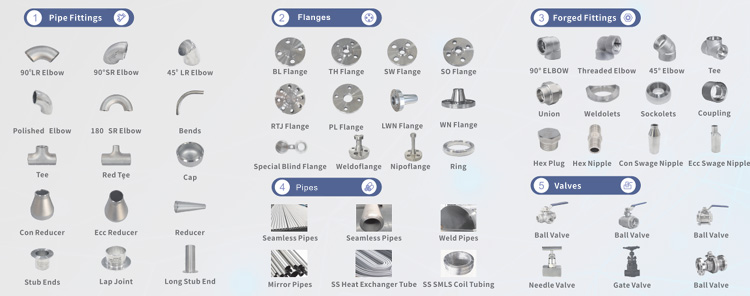 Alloy Carbon Steel Lap Joint Flange Pipe Fittings 6" SCH10S Stub End Stainless Steel WP316/316L Forging 50mm 10mm 12mm 30mm
