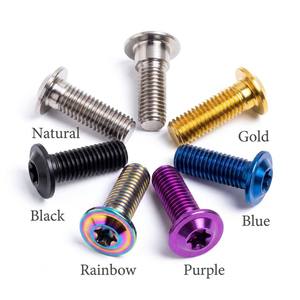 Custom CNC Titanium Fasteners GR5 Aerospace Grade Titanium Bolts
