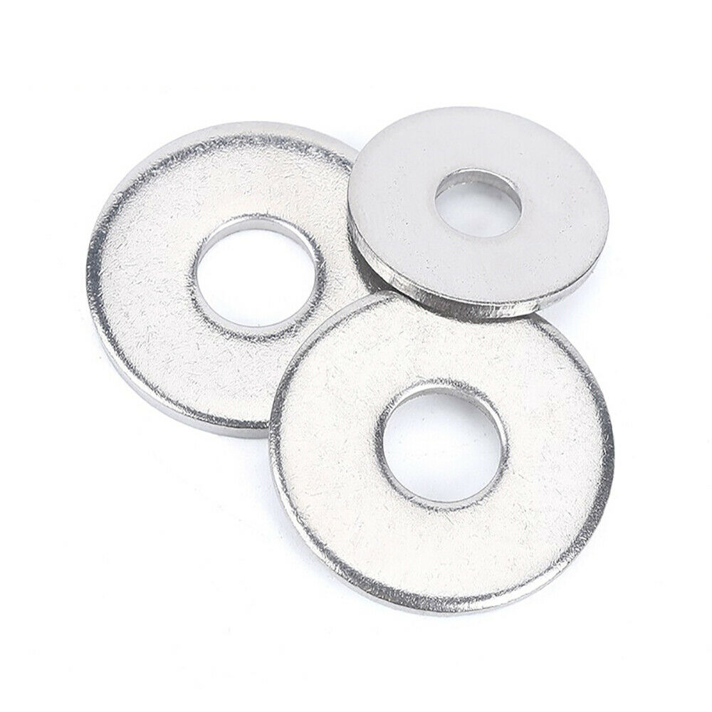 M2 M3 M4 M5 M6 M8 M10 M12 DIN9021 304 Stainless Steel A2 Large Wide Flat Fender Washers