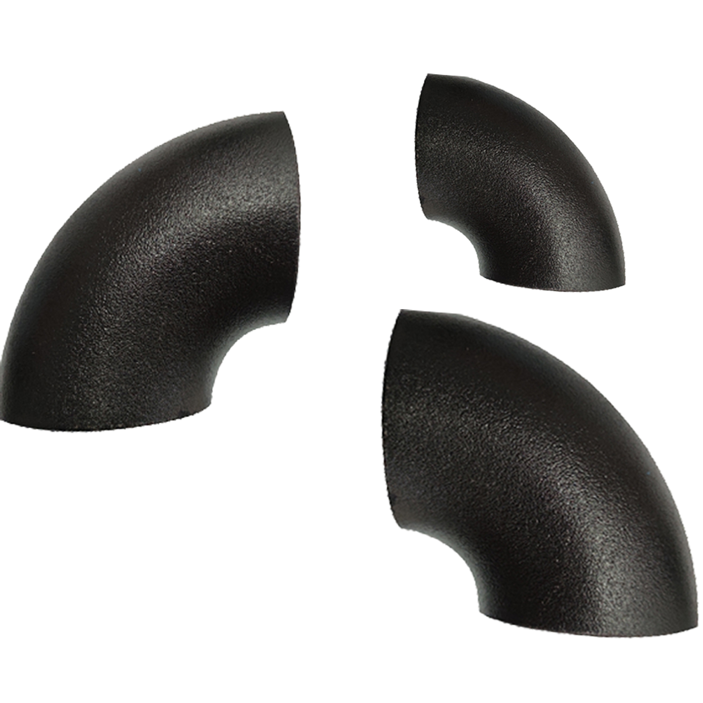 ASME B16.9 Seamless 90deg SCH40 Elbow Pipe Fittings Black Paint Long Radius LR Short Radius SR