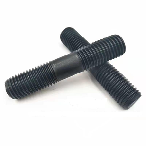Carbon Steel Stud Bolts Black Zinc Plated For Oil Gas