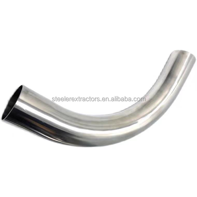 SS304 316L Seamless Tubing Sanitary Long Radius Elbow 90 Degree
