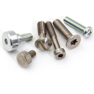 Custom Nickel Plated Flat Head Hex Shoulder Screws