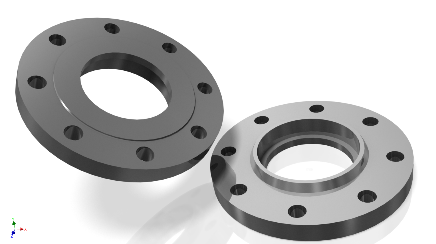 Hot Sale Polished SW Flange ASME B16.5 Carbon/Stainless/Alloy Steel Ronghui Brand Cangzhou Origin Factory Price Chemical