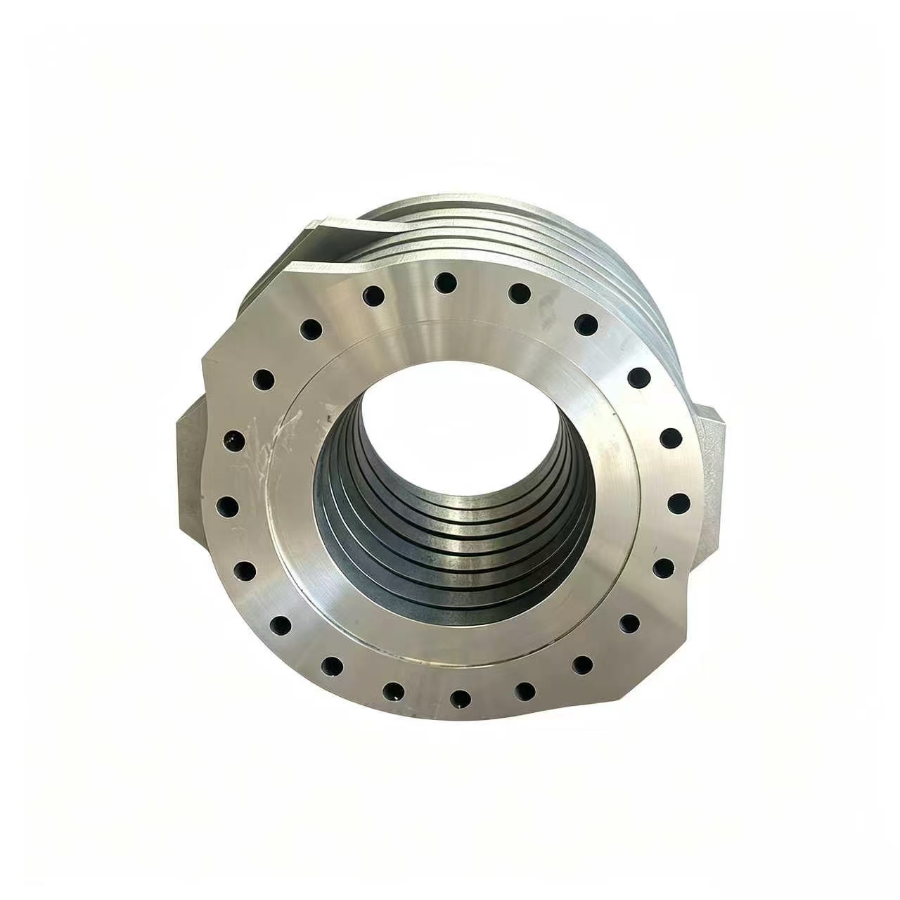 Manufacturer Custom Forged Carbon Steel Main Pipe Flange Large Diameter Blind Neck Slip-on Flange for High Pressure Transmission