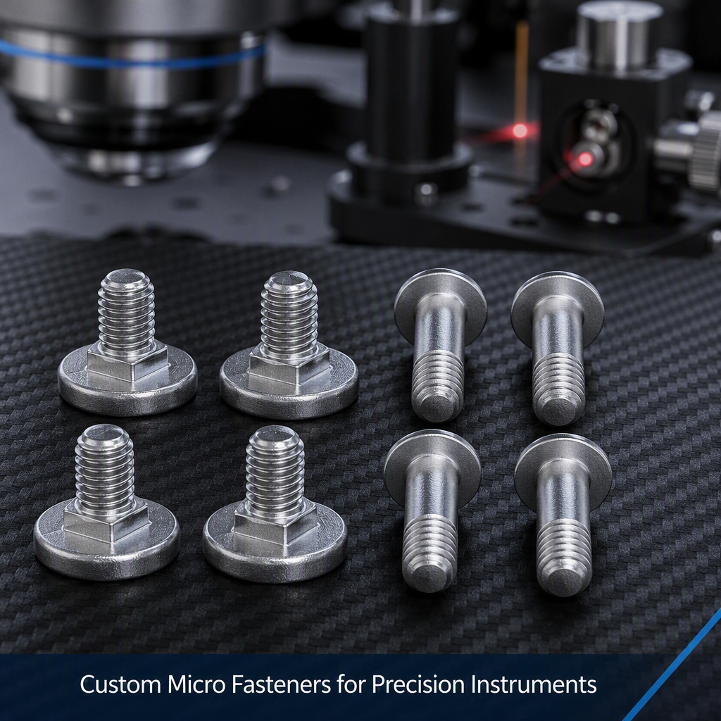 Custom Micro T Bolts Square Neck Carriage Bolt M0.8 M2.5 Zinc Plated Black Oxide Stainless Steel Fasteners Machinery OEM JinLi
