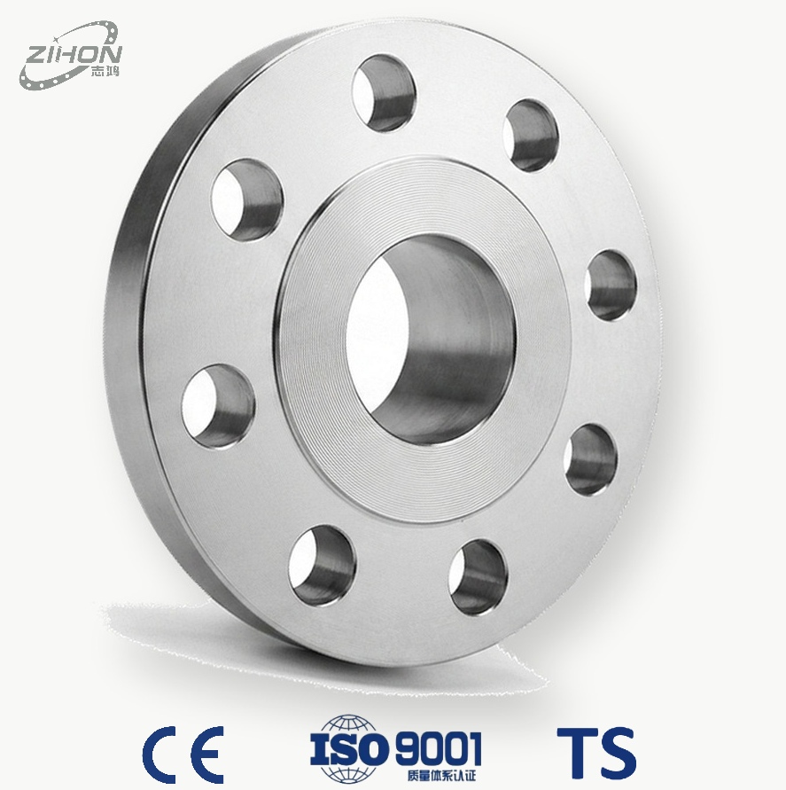 ZIHON JIS B2220 Incoloy 800 1/2 Inch Lap Joint Flange High Pressure RF Surface Treatment for Shipbuilding Marine Engineering