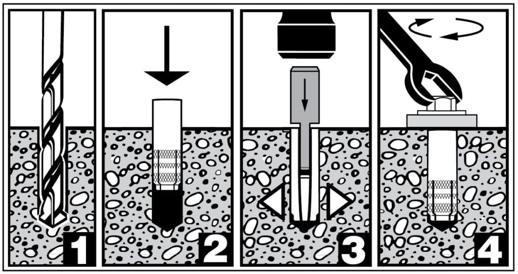 Fastener Installation Diagram