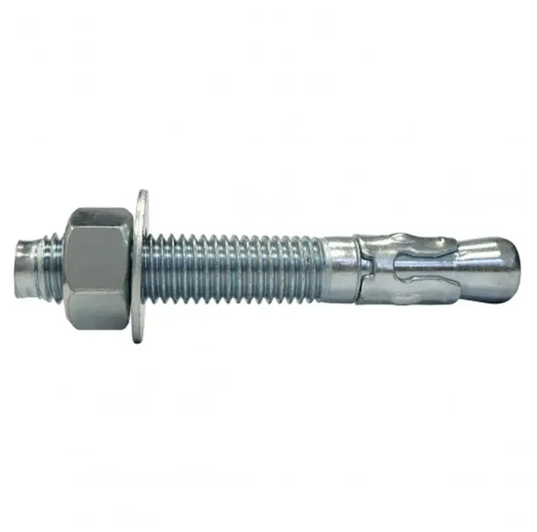 High Anchor Standard Durable Treatment Galvanized 4.8 6.8 8.8 Grade Carbon Steel M8 Wedge Anchor Bolts