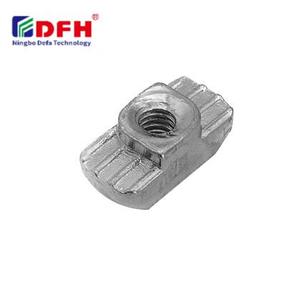 Carbon Steel Hammer Threaded T Slot Nut 4040 Profile