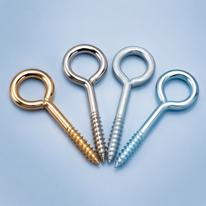 Carbon Steel Nickel-plated Head Grade 4.8 Eye Bolts