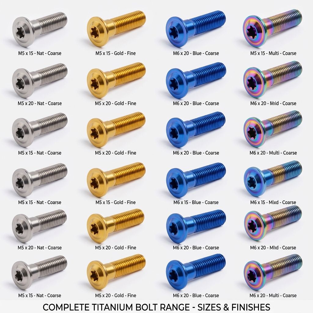 Custom CNC Titanium Fasteners GR5 Aerospace Grade Titanium Bolts for Racing &amp; Industrial Use - OEM/ODM Wholesale Solutions