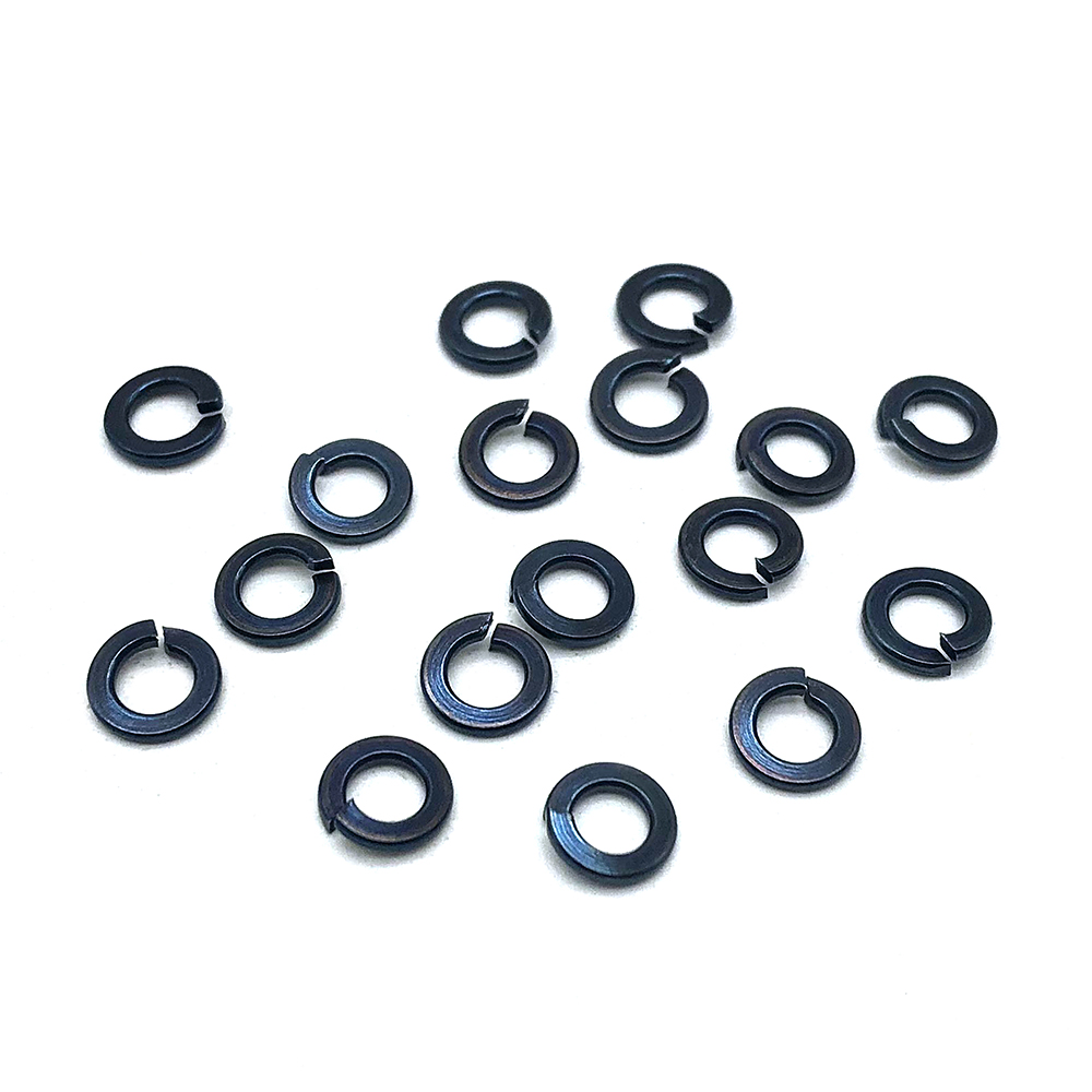 Stainless Steel Carbon Steel Brass Spring Lock Washers Split Ring Bolt Screw DIN Standard