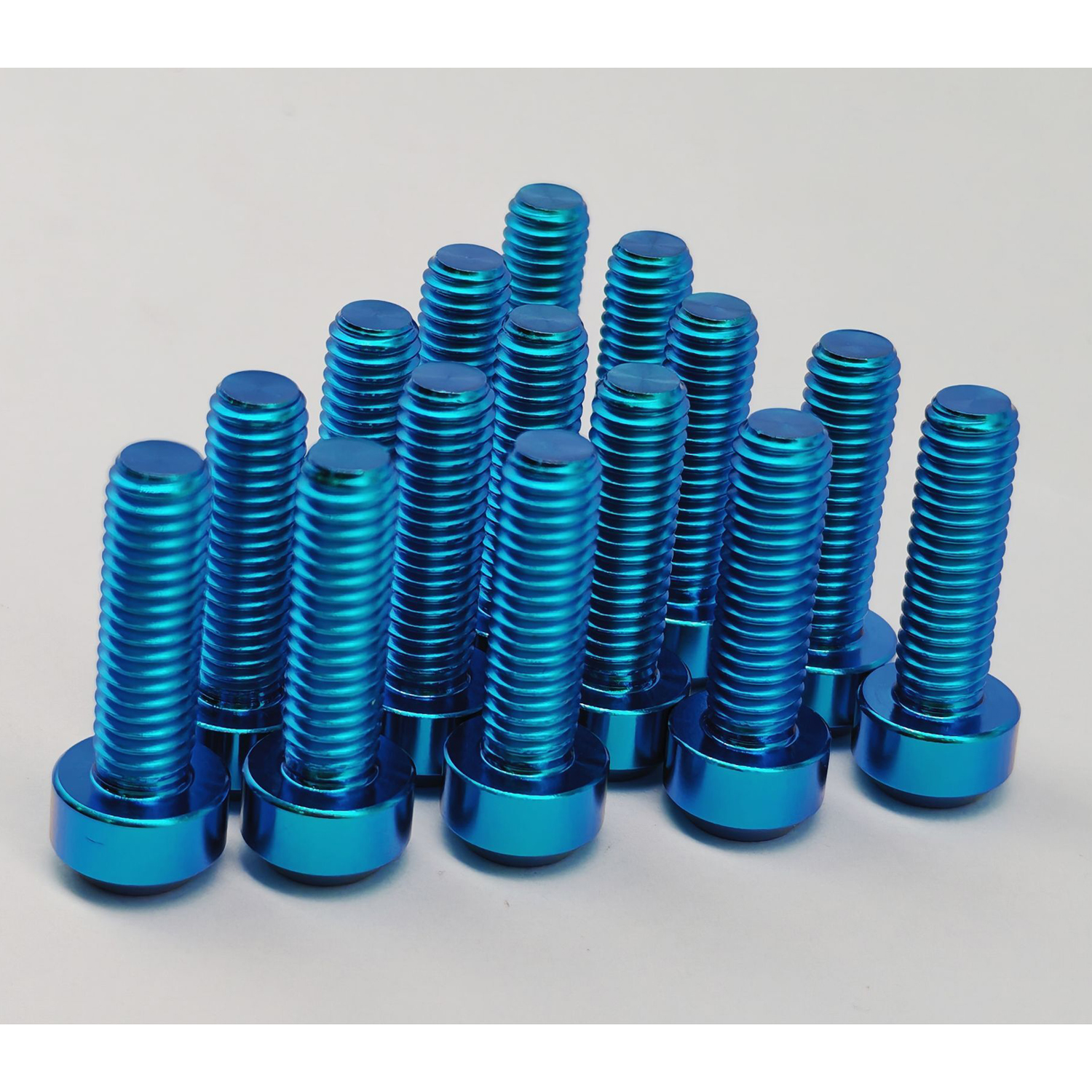 High Strength Gr5 Titanium Hex Bolt M6 M8 M10 Anti-Gallling Lightweight Fastener for Aerospace Marine
