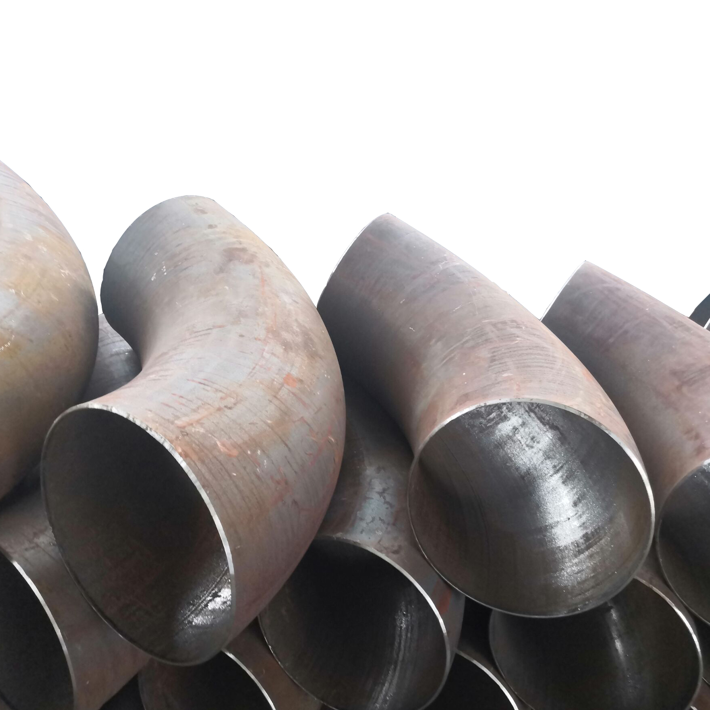 ASME B16.9 Seamless 90deg SCH40 Elbow Pipe Fittings Black Paint Long Radius LR Short Radius SR