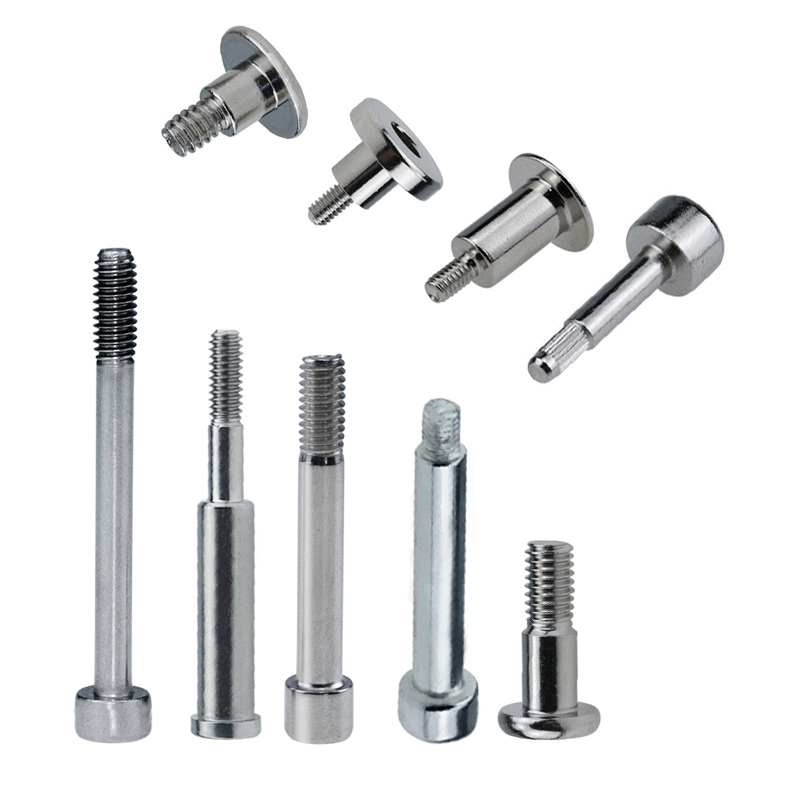 JeaSnn China Supplier Custom Made Carbon Steel with Nickel Plating Bolt and Nut, Customized Flat Head Hex Shoulder Screws