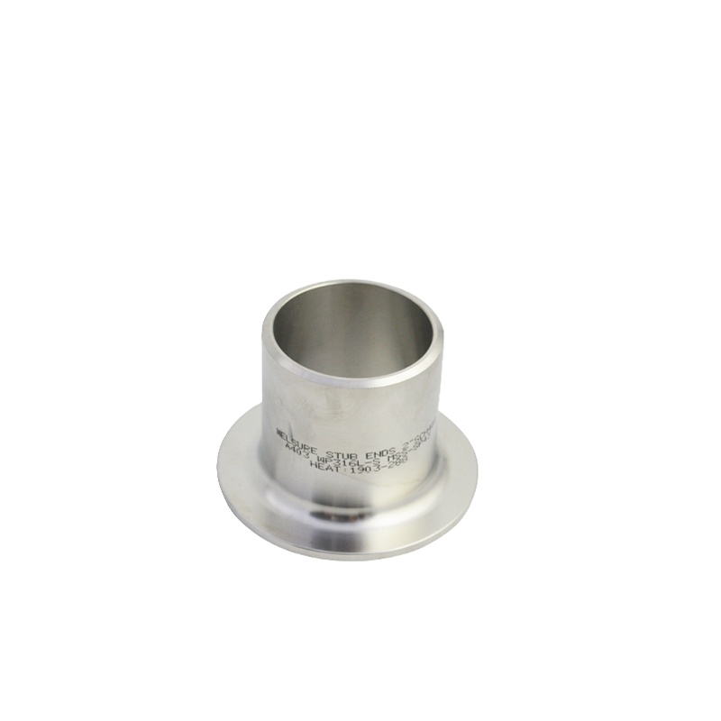 Alloy Carbon Steel Lap Joint Flange Pipe Fittings 6\" SCH10S Stub End Stainless Steel WP316/316L Forging 50mm 10mm 12mm 30mm