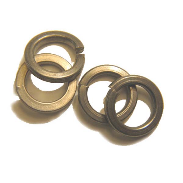 Stainless Steel Carbon Steel Brass Spring Lock Washers Split Ring Bolt Screw DIN Standard
