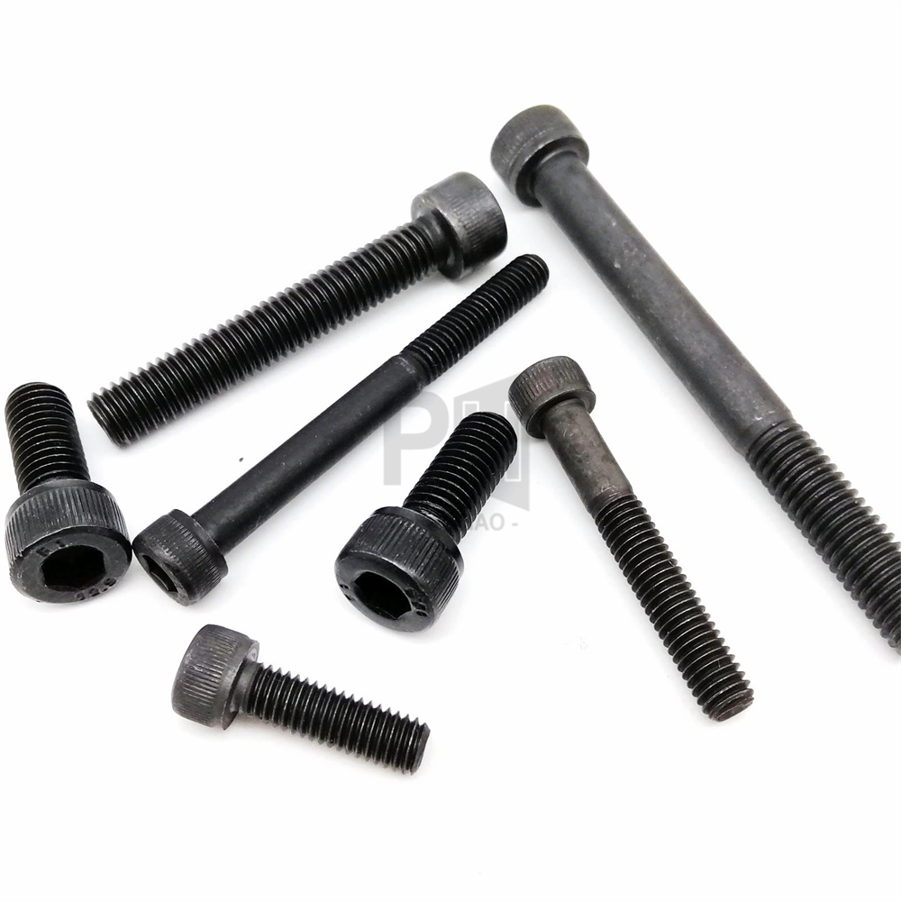 High Tensile M2 M2.5 M3 M3.5 M4 M5 M6 M8 Black Grade 12.9 Carbon Steel DIN912 Hexagon Socket Cap Allen Head Screw Bolt