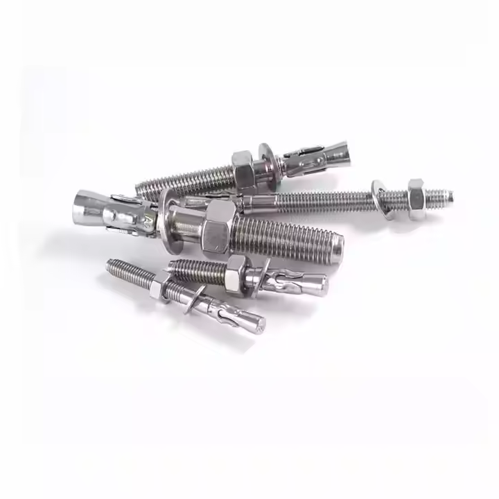 OEM Custom High Quality Stainless Steel M4-M20 Diameter 304 316 Concrete Bolt Expansion Wedge Anchor Bolts