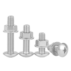 DIN603 Carbon Steel Coach Bolt and Nuts