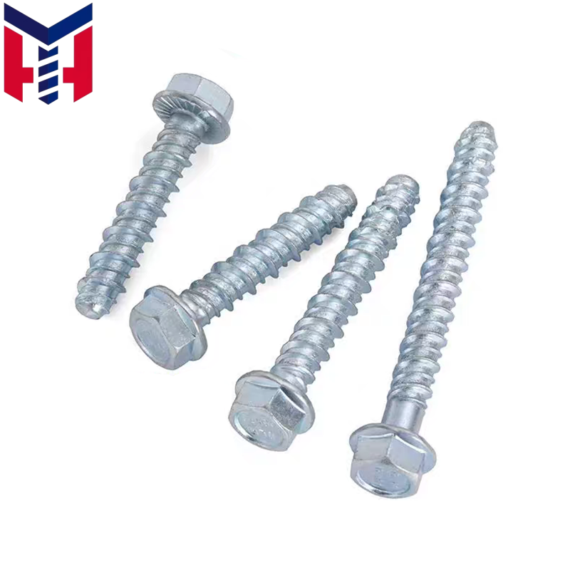 Carbon Steel Concrete Anchor Bolts DIN Standard - Zinc Plated Wedge Expansion Bolts for Heavy Duty Construction