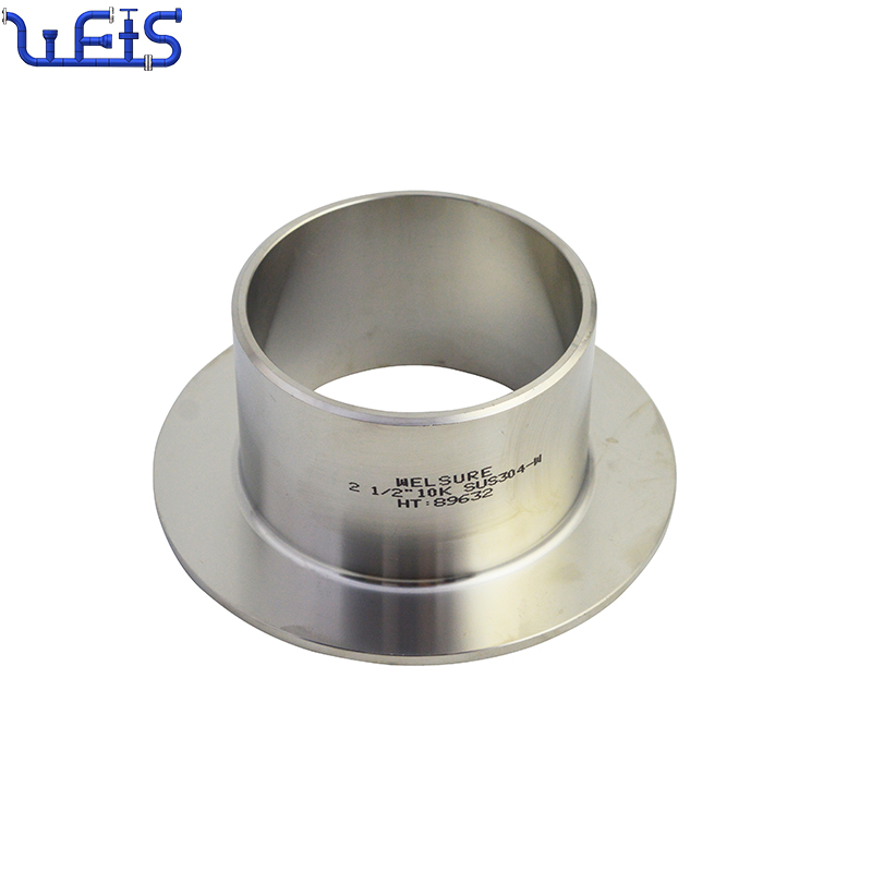 Alloy Carbon Steel Lap Joint Flange Pipe Fittings 6\" SCH10S Stub End Stainless Steel WP316/316L Forging 50mm 10mm 12mm 30mm