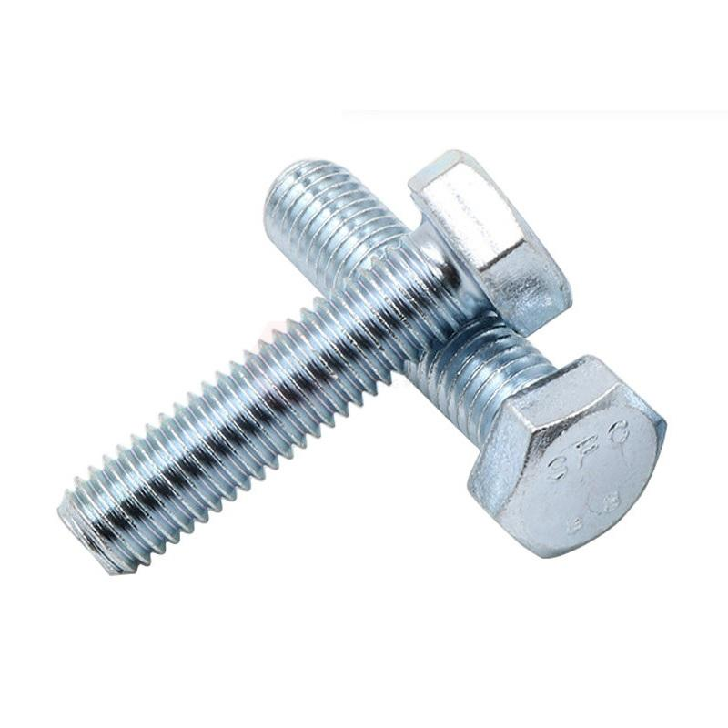 A325 Grade 8.8 Hex Bolt Nut DIN931/DIN933 Standard Carbon Steel Galvanized Surface Treatment High Tensile Bolts