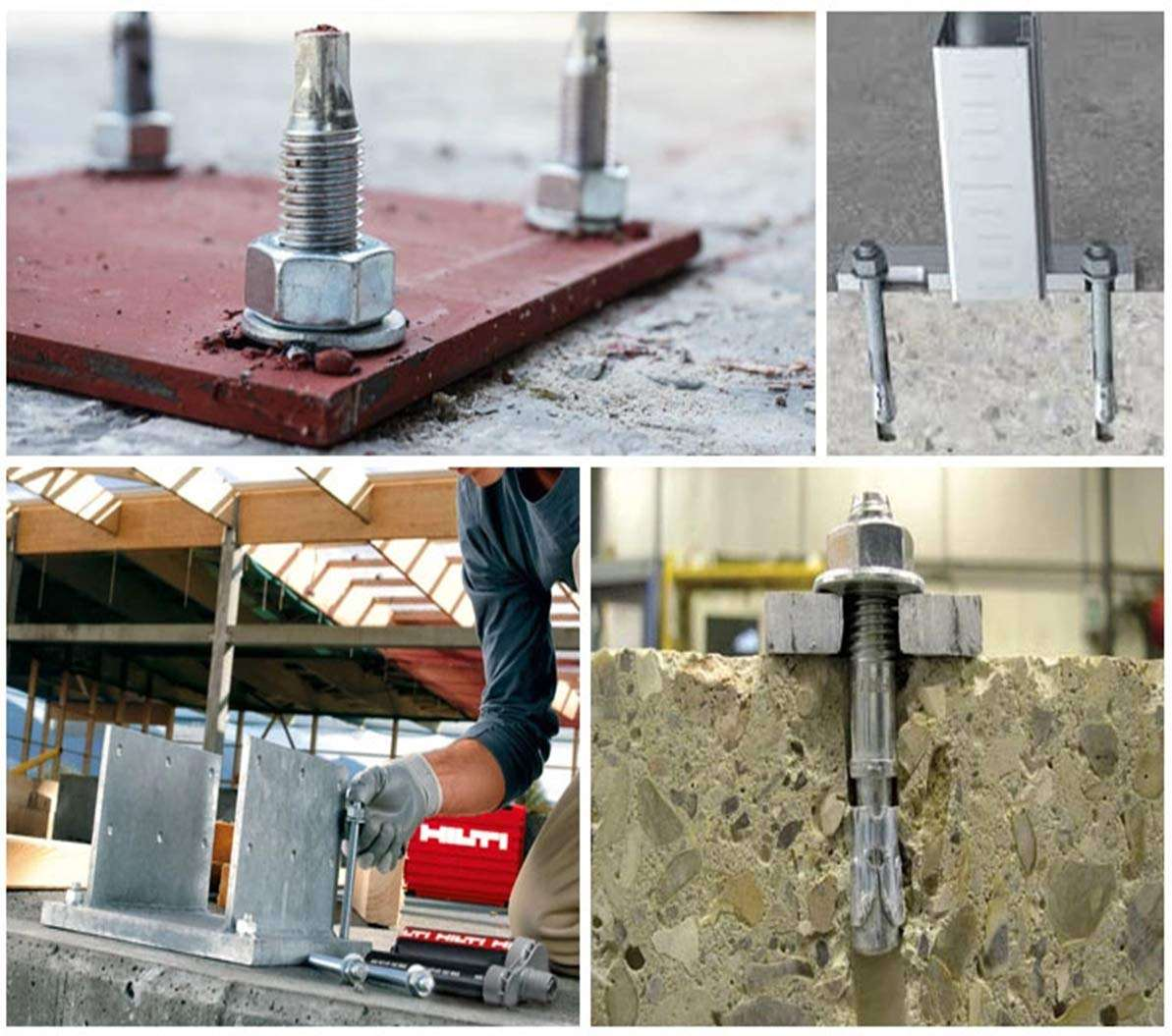 Wedge Anchor Fastening View