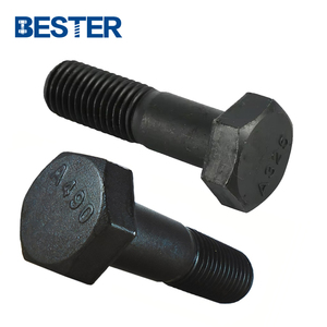 Heavy Duty Galvanized Hex Bolts DIN 931 DIN 933 ASTM A490