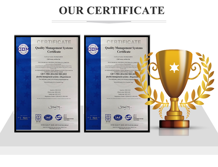 Our Certificates