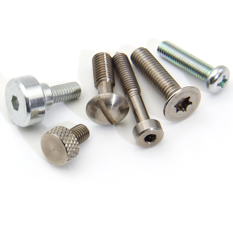 JeaSnn China Supplier Custom Made Carbon Steel with Nickel Plating Bolt and Nut, Customized Flat Head Hex Shoulder Screws