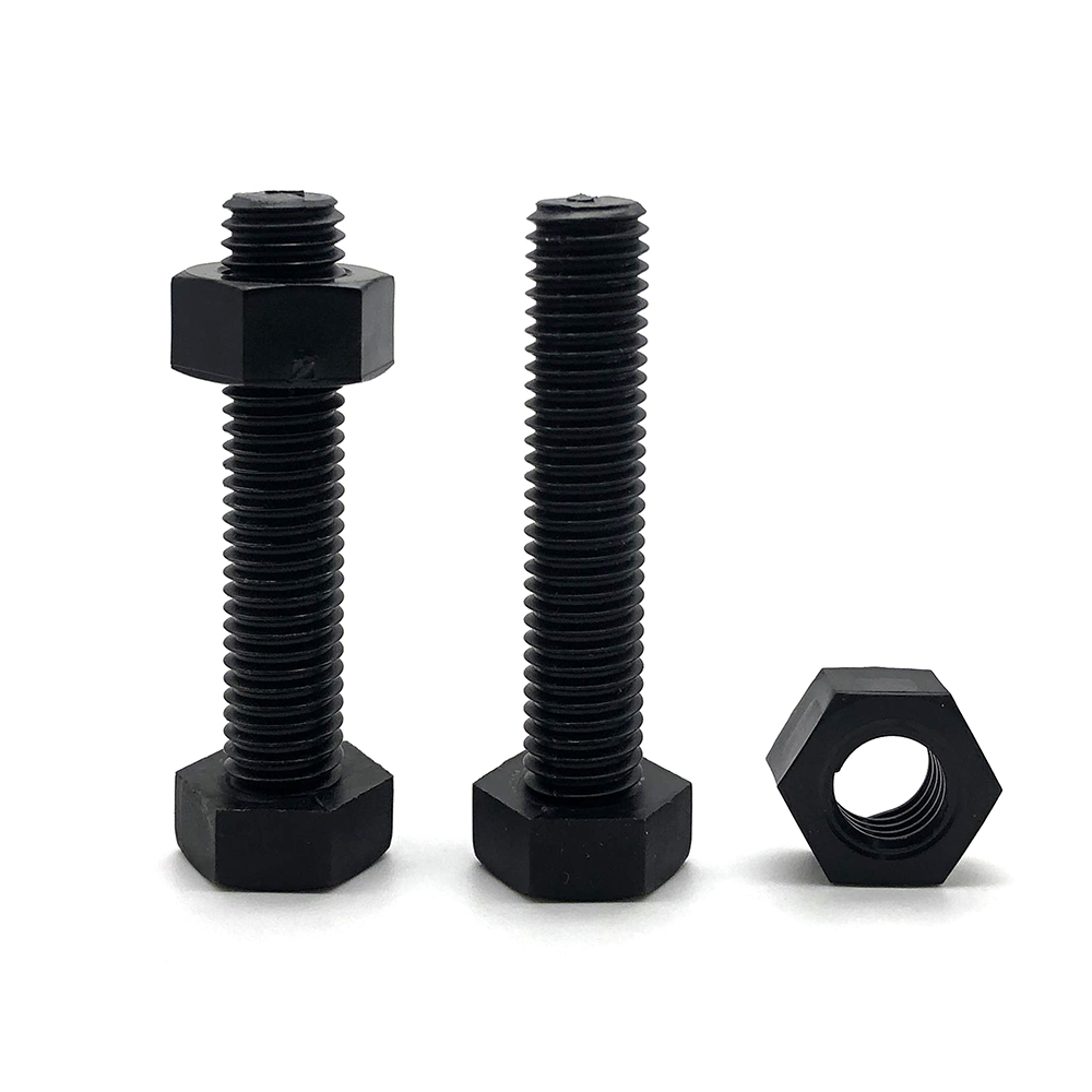 China Manufacturing Wholesale Price Grade 8.8 Bolt and Nut Screw Washer DIN931 DIN933 Metric Stainless Steel Galvanized Hex Bolt