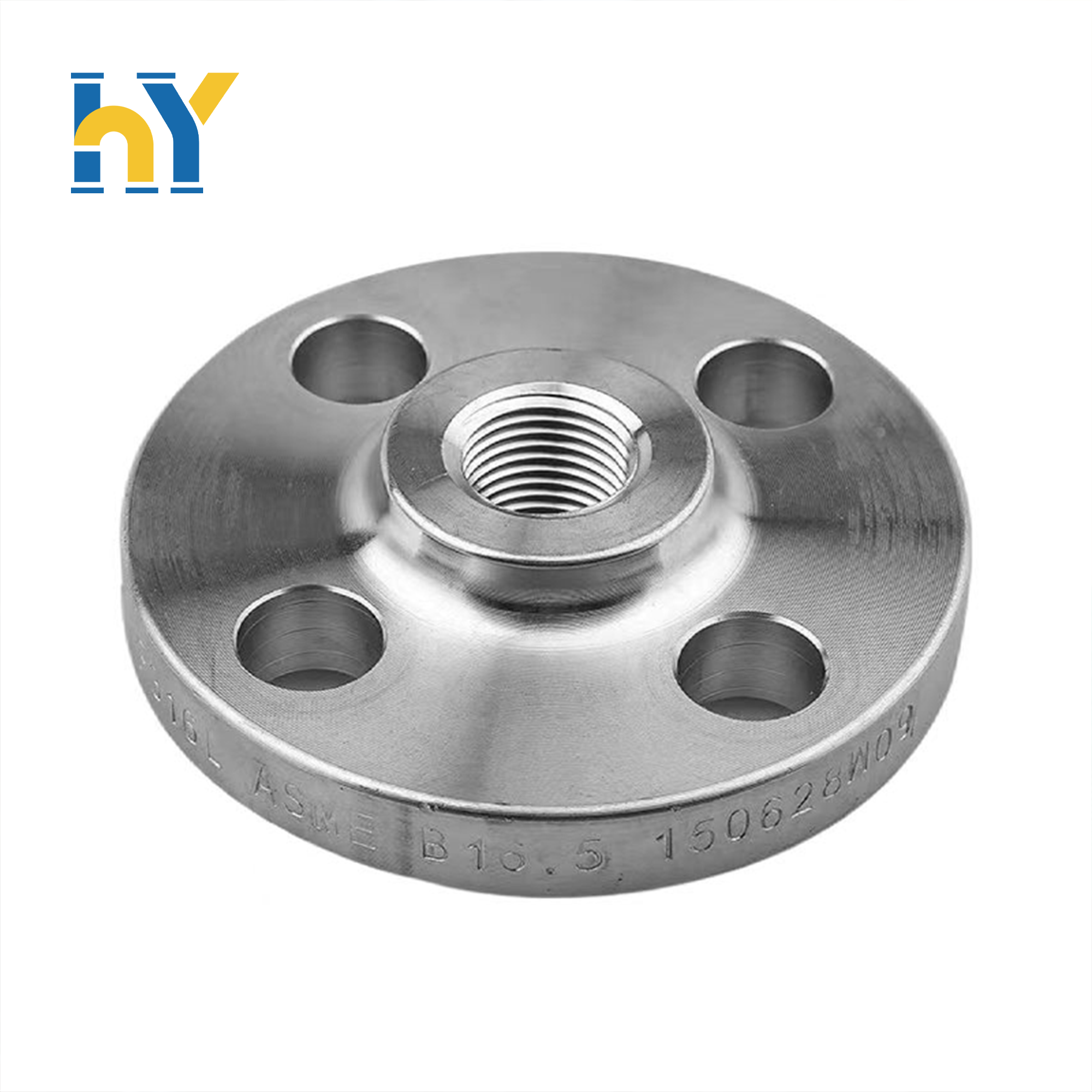 Large Diameter ANSI/DIN/BS/EN/ASME Threaded Flanges Carbon Steel/Stainless Steel/Alloy Steel 150#-2500# Pressure Customizable